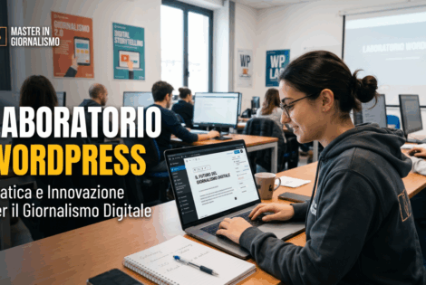 E' iniziato il 3 anno del Master in giornalismo "Panorama Academy" - Introduzione a WordPress